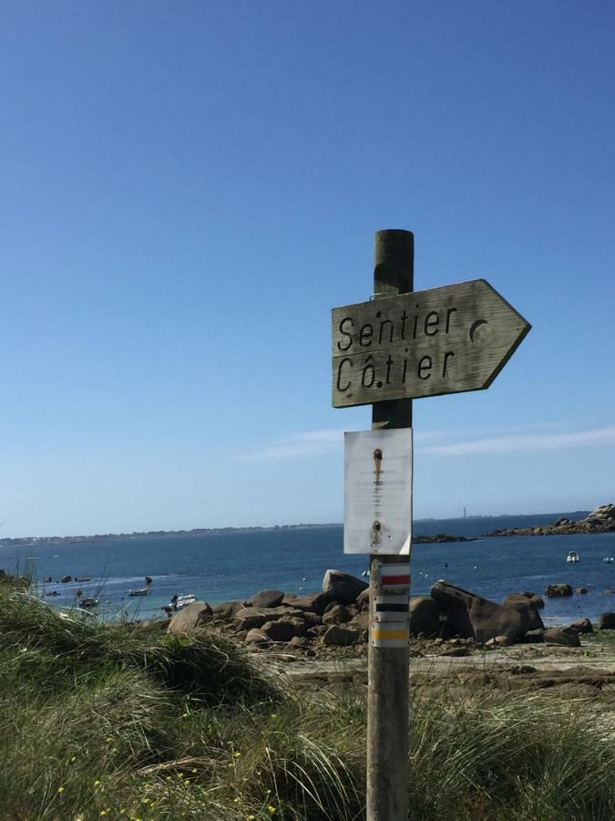 Maison proche bord de mer Guissény Eksteriør bilde